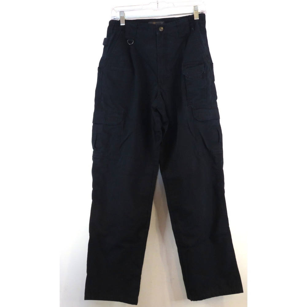 5.11 Tactical Cargo Pants Men's 30X32 Navy Blue Ripstop Polyester